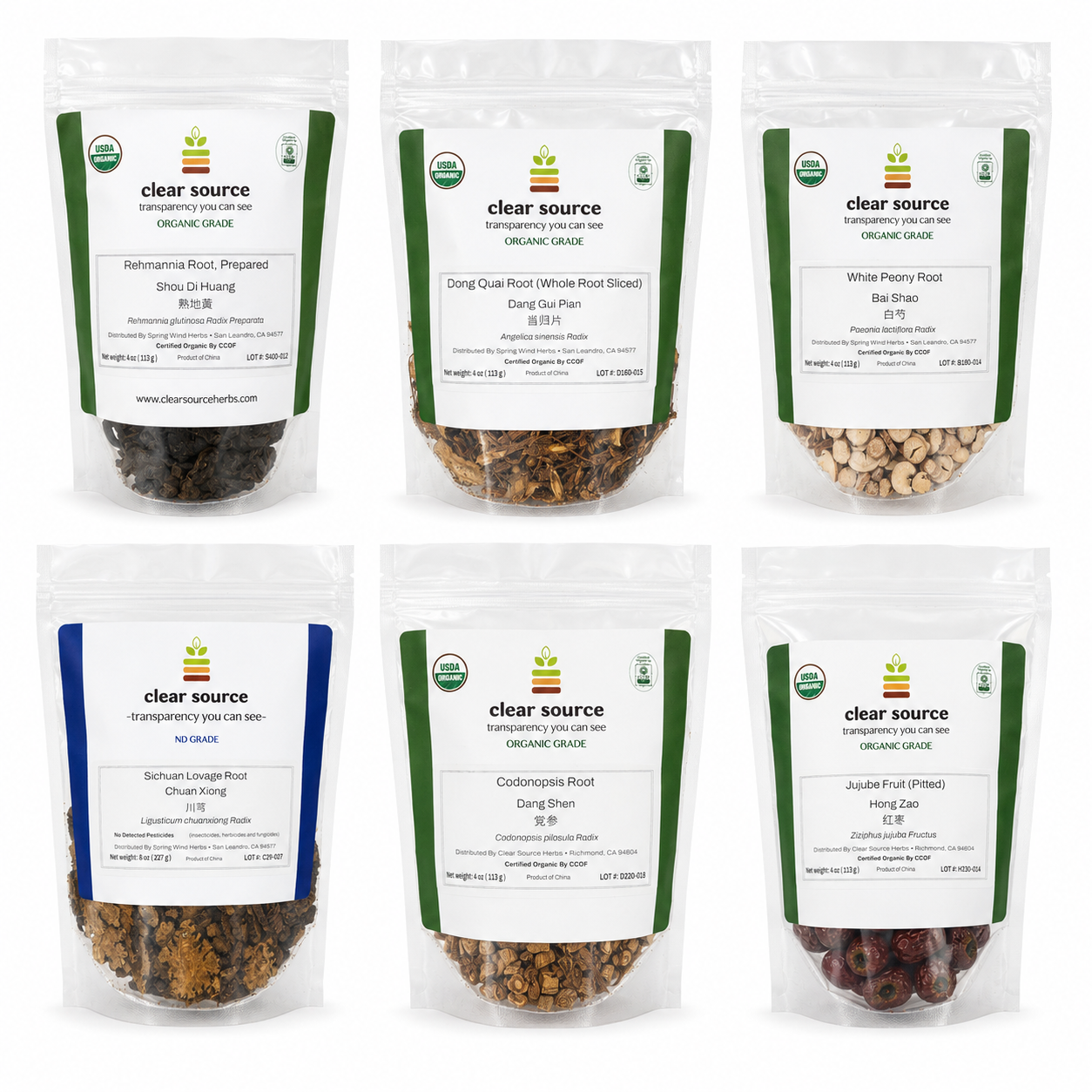 Ba Zhen Tang (Eight Treasure Soup) Bundle