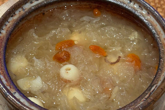 Bowl of Calm | Snow Fungus & Lotus Seed Dessert Soup