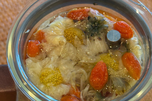 Chrysanthemum & Goji Berry Tea - A Classic Cooling Tea Recipe