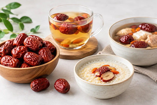 How to Use Dried Jujubes in Tea, Soup and Porridge
