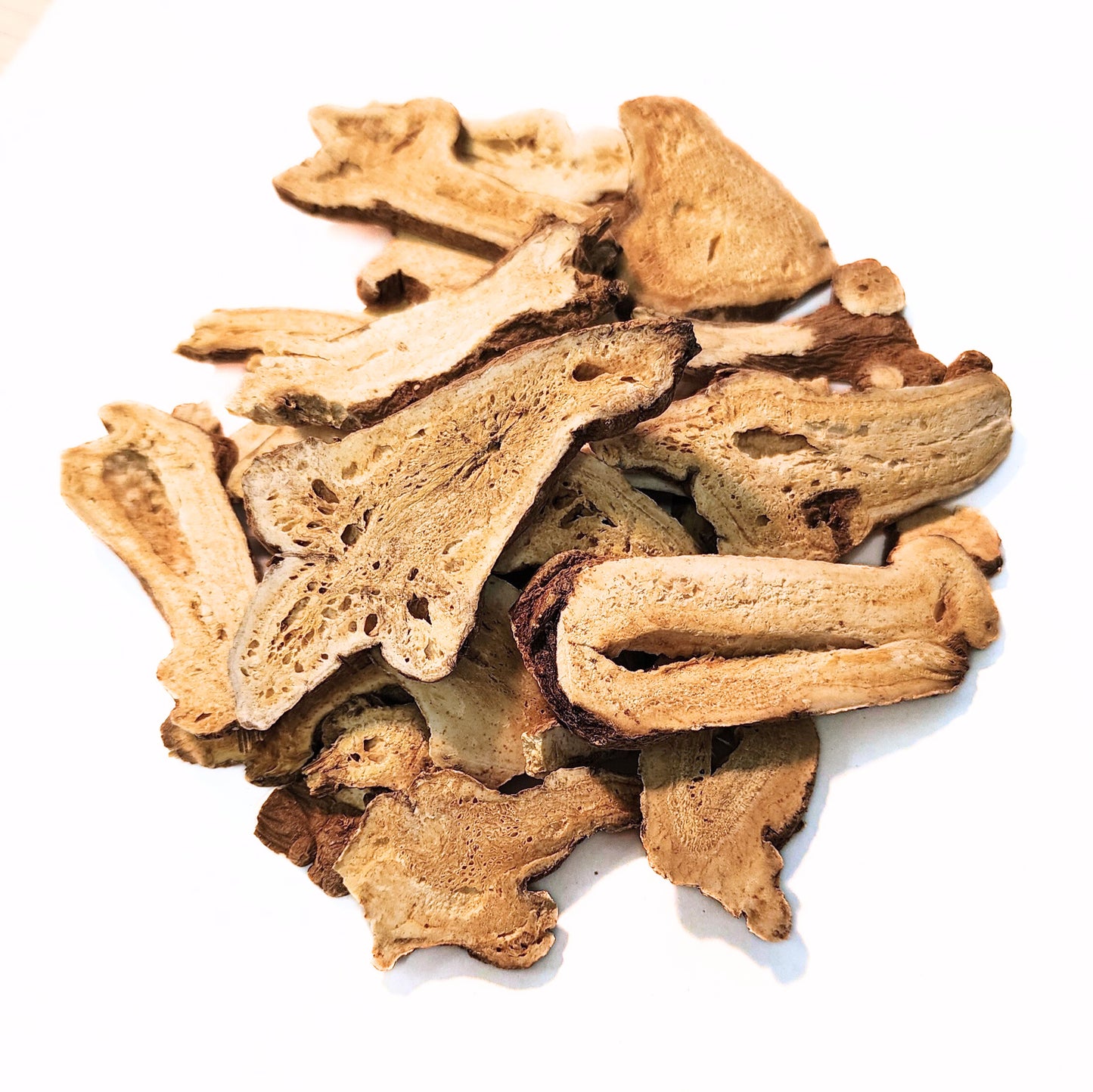 Bai-Zhu Atractylodes / White Atractylodes Organic (Slice)- Atractylodis macrocephalae Rhizoma - Bai Zhu - Organic Grade