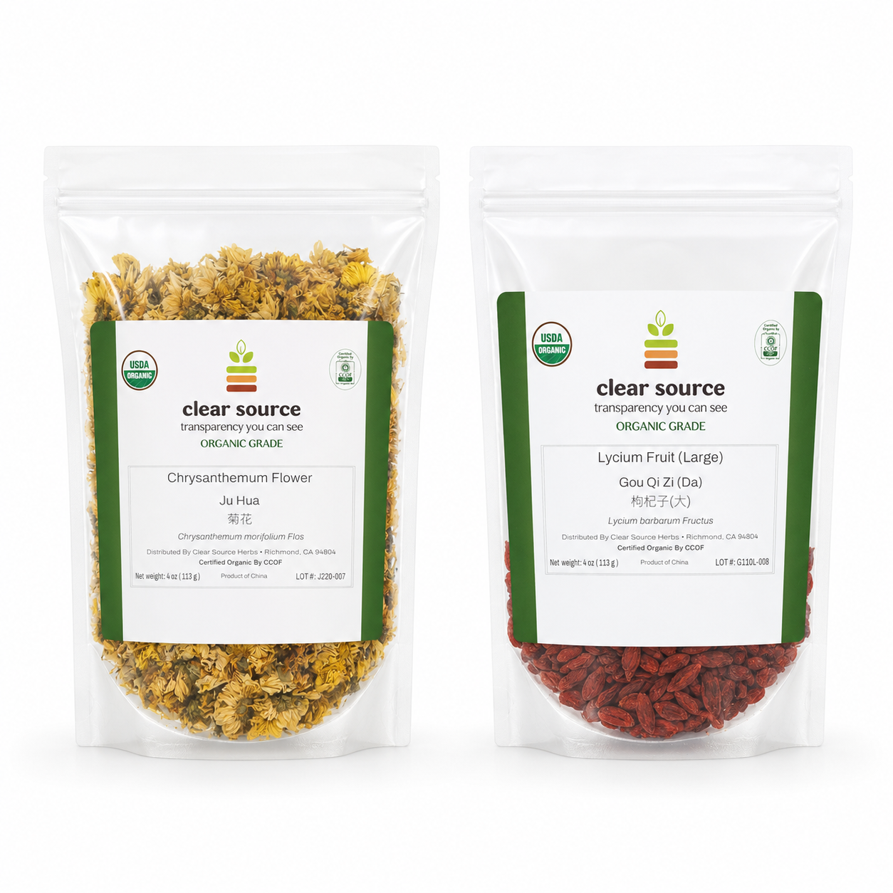 Chrysanthemum Goji Tea Bundle