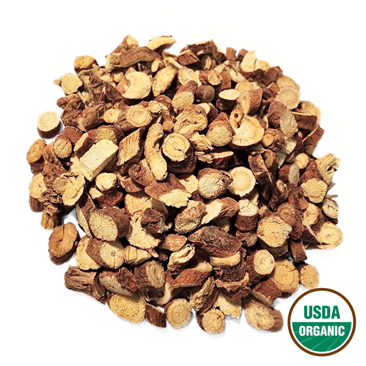 Licorice Root, Chinese (Cultivated) - Glycyrrhiza uralensis Radix 