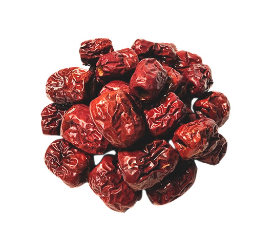 Jujube Red / Chinese Red Date Organic - Ziziphus Jujuba Fructus (Red) - Hong Zao / Da Zao (Hong)- Organic