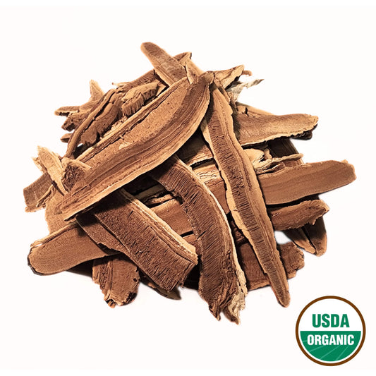 Reishi Mushroom (Red, Slice) - Ganoderma lucidum - Ling Zhi (Hong, Pian) - Organic